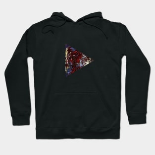 ABSTRACT PLAY BUTTON Hoodie